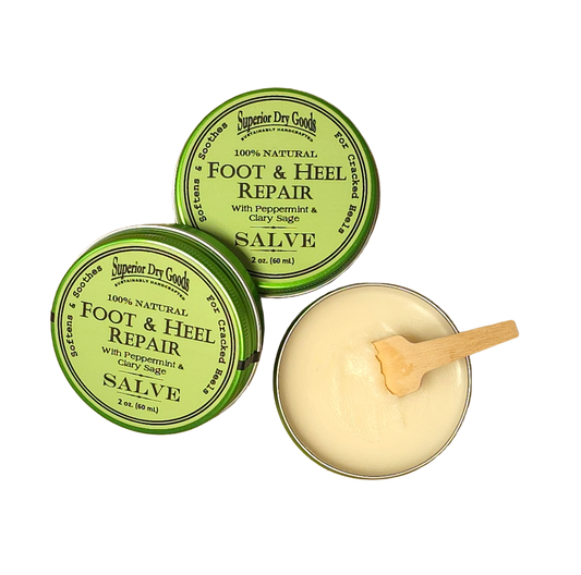 Foot & Heel Salve | Peppermint & Clary Sage