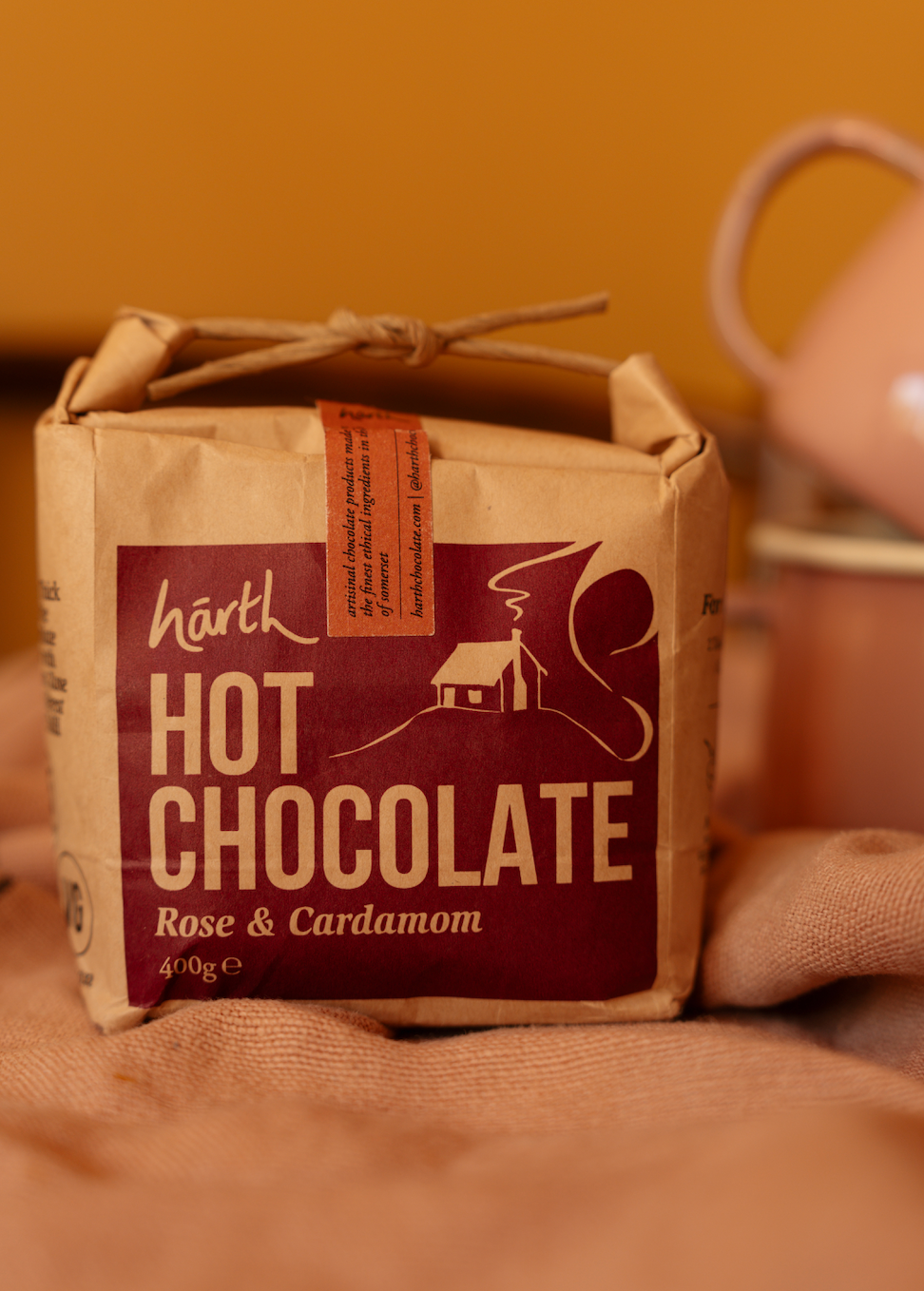 Rose and Cardamom Hot Chocolate