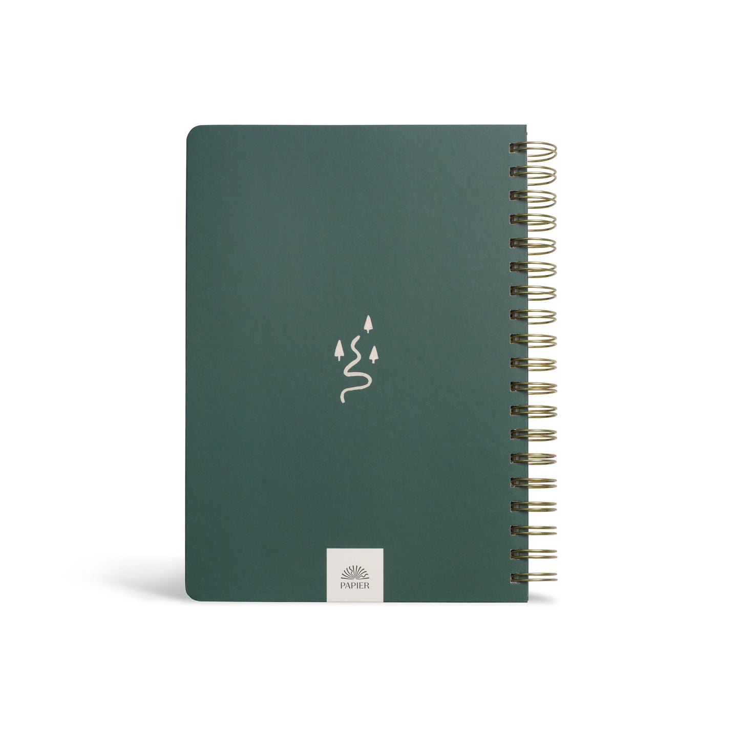 Hardcover Spiral Travel Journal