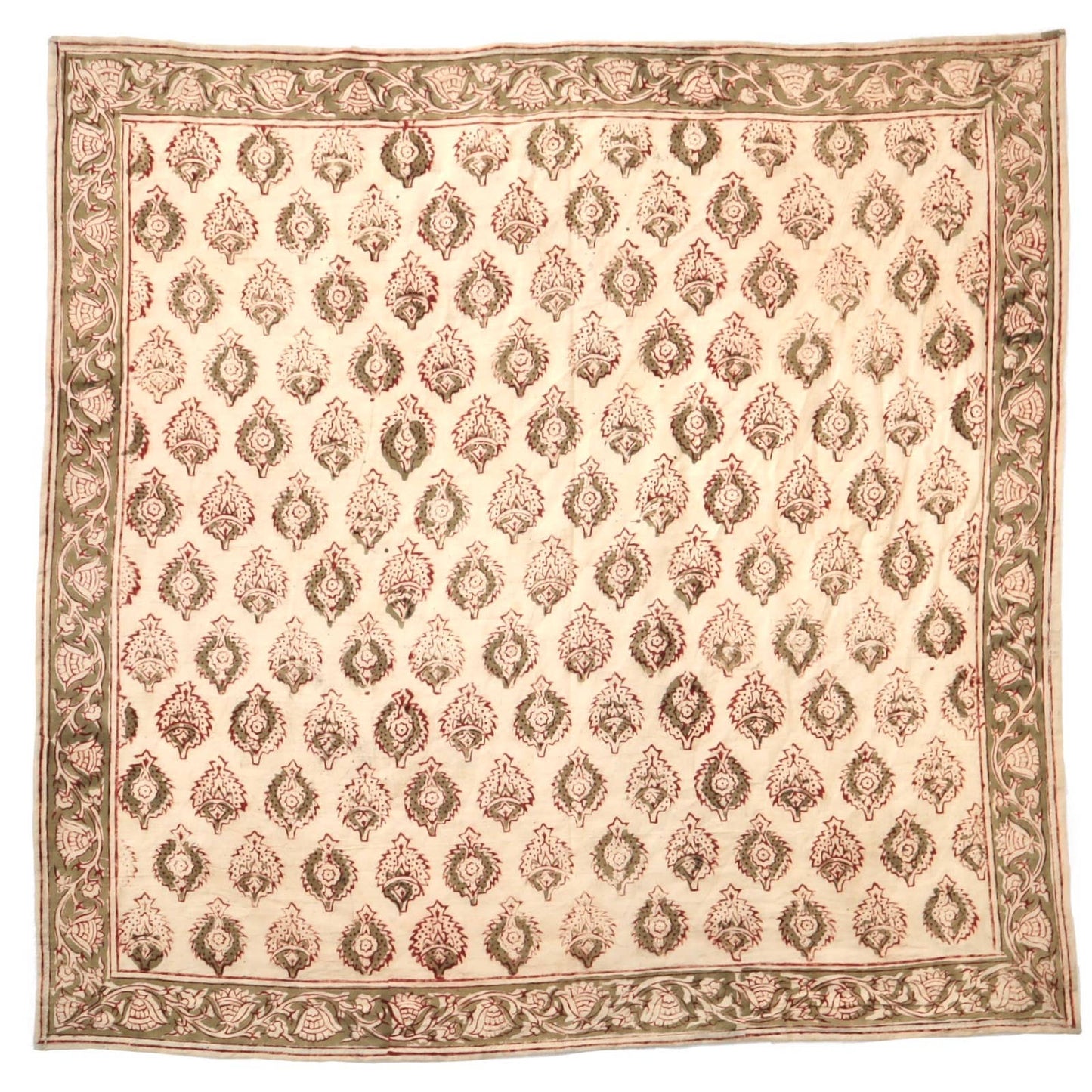 Kalamkari Cotton Bandana | Medallion