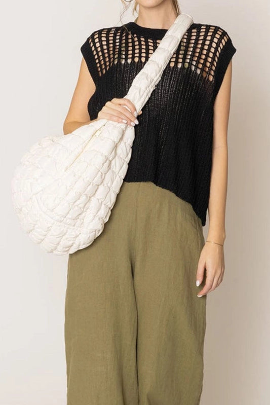 Quilted Everyday Bag | Ivory