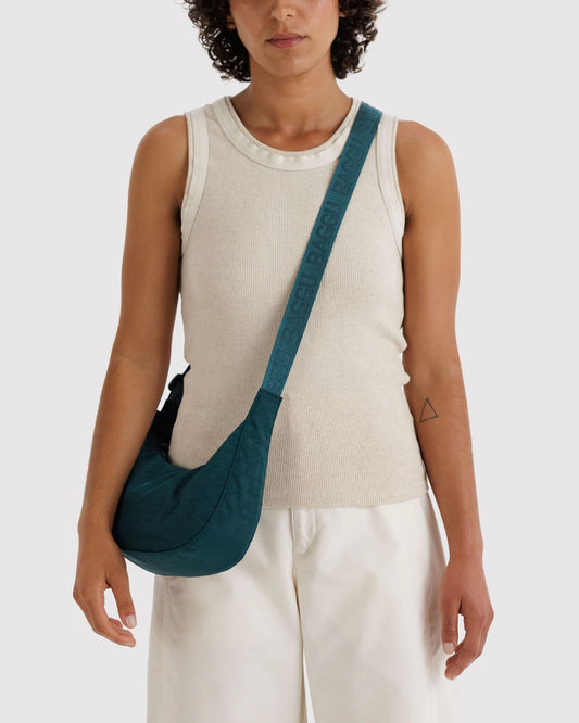 Small Crescent Bag | Deep Sea