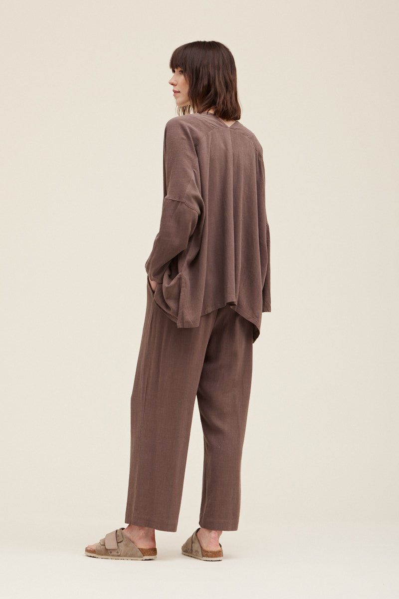 Delilah Kimono Top | Umber