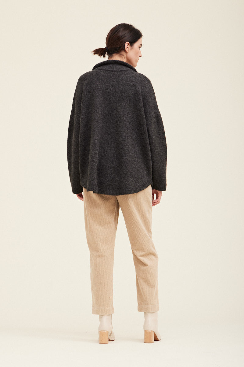 Winifred Cozy Shacket | Grey