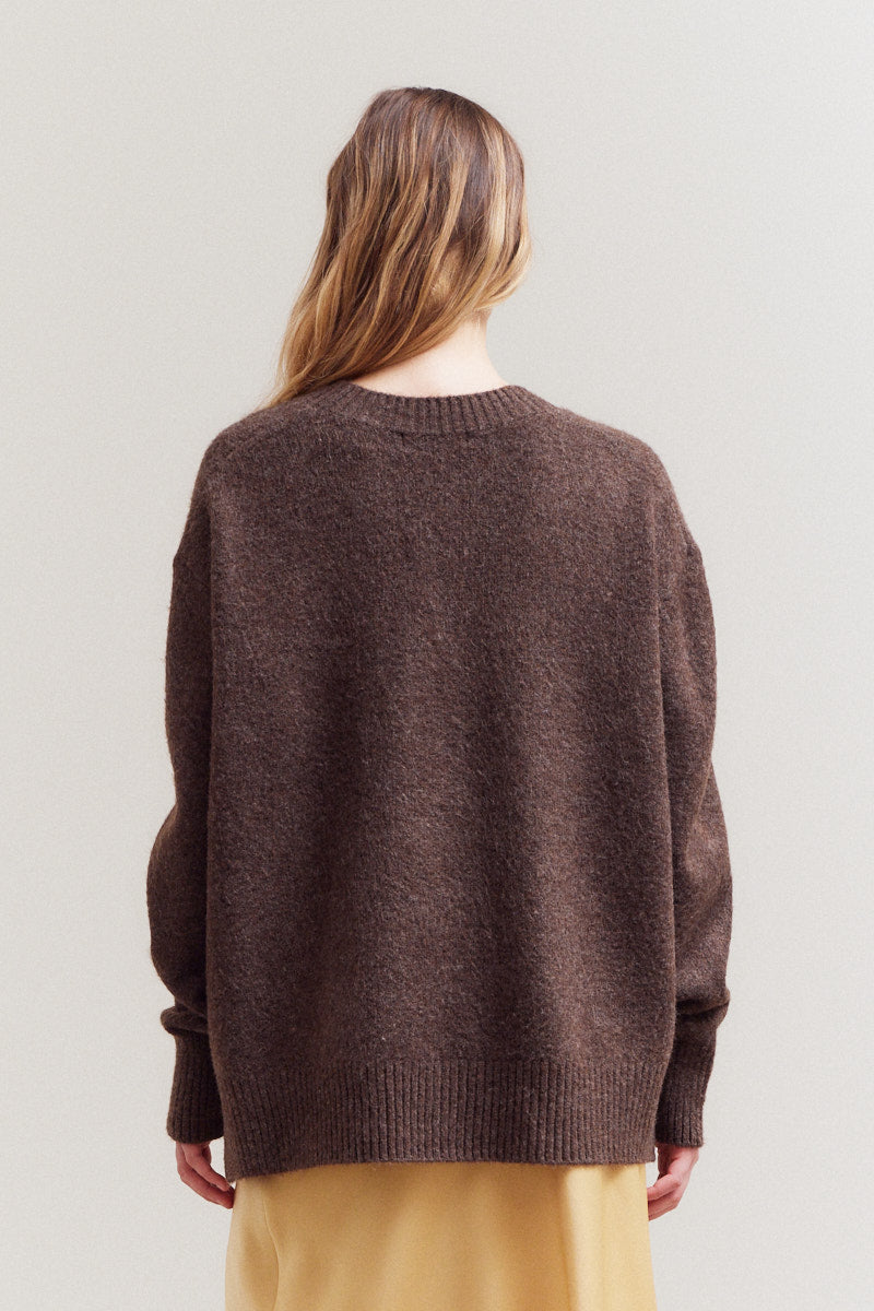 Oversized Button Front Cardigan