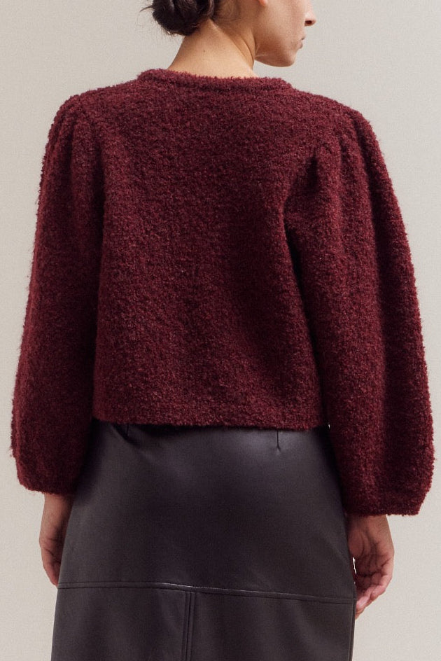 Cranberry Chutney Cardigan