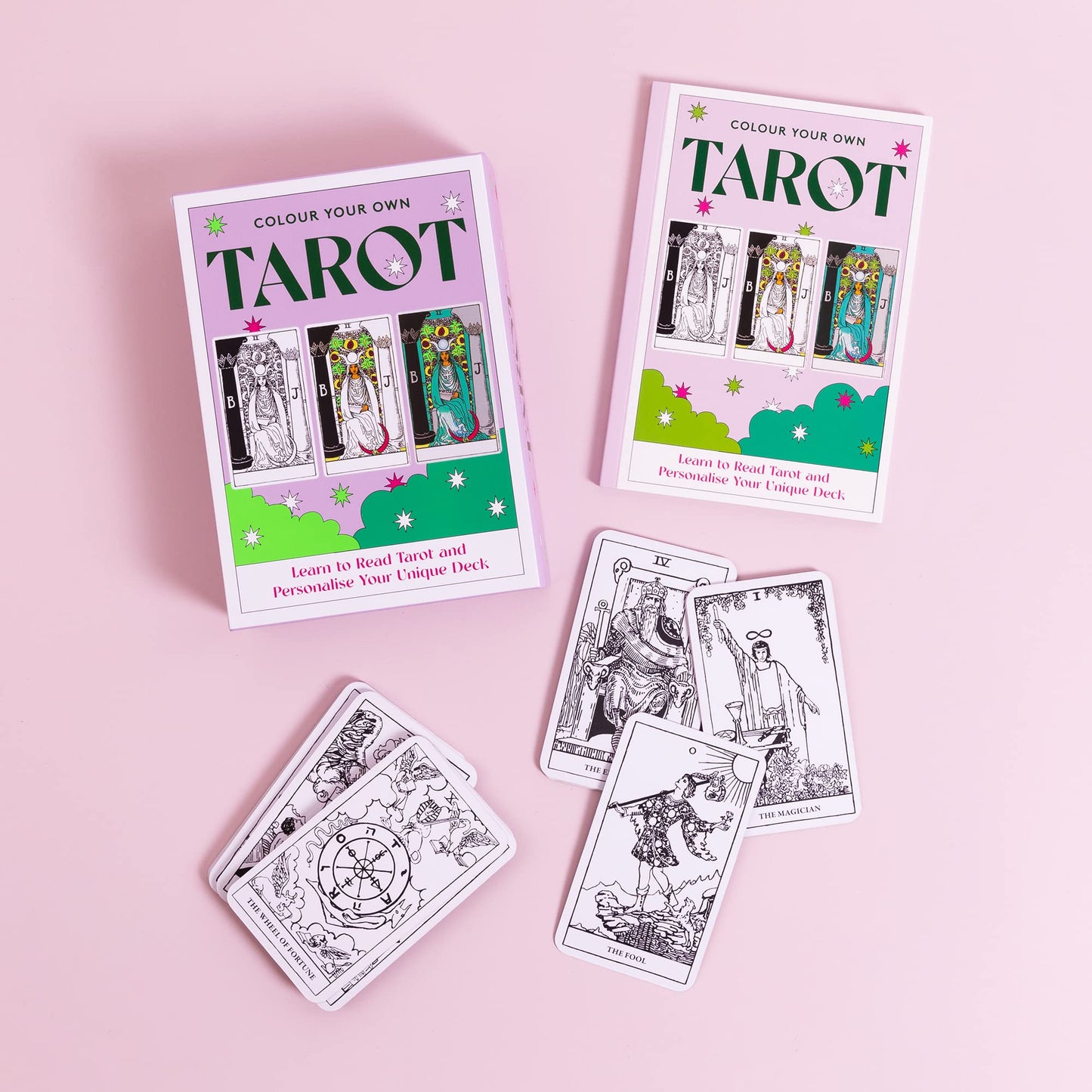 Color Your Own Tarot: Learn to Read Tarot and Personalize Your Own Deck