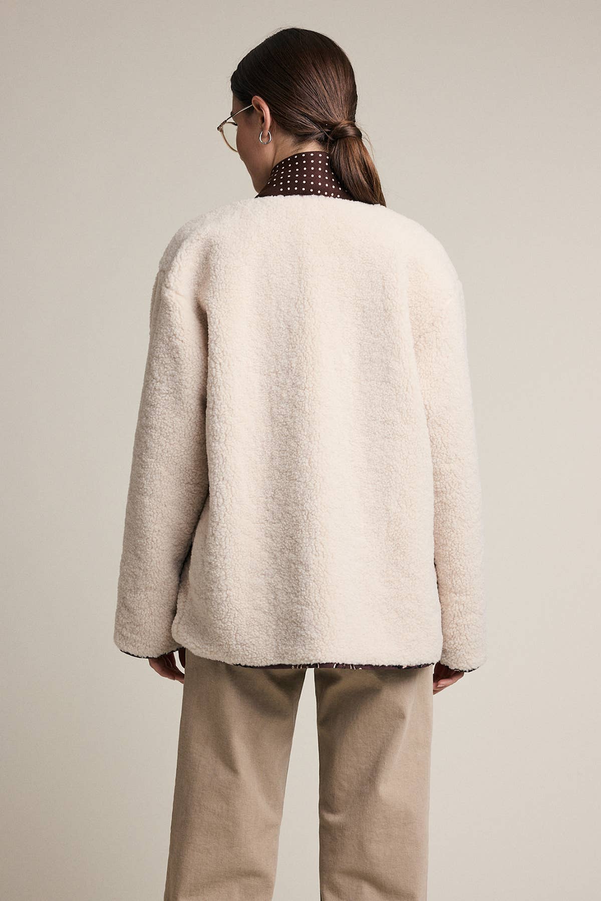 Reversible Sherpa + Paisley Jacket