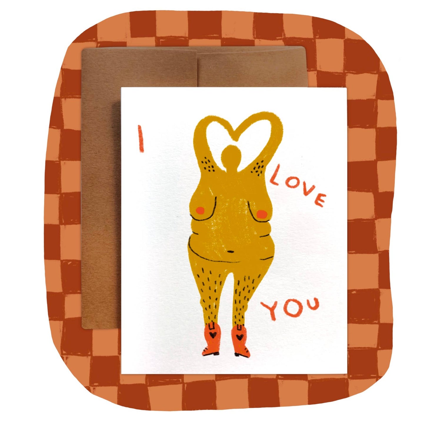 I Love You Cowgirl Card