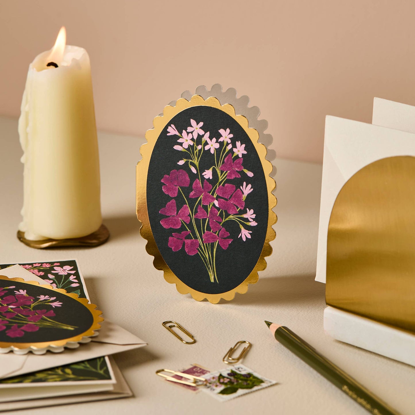 No. 24 Oxalis Mini Card