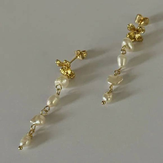 Nicoletta Pearl Drop Earrings