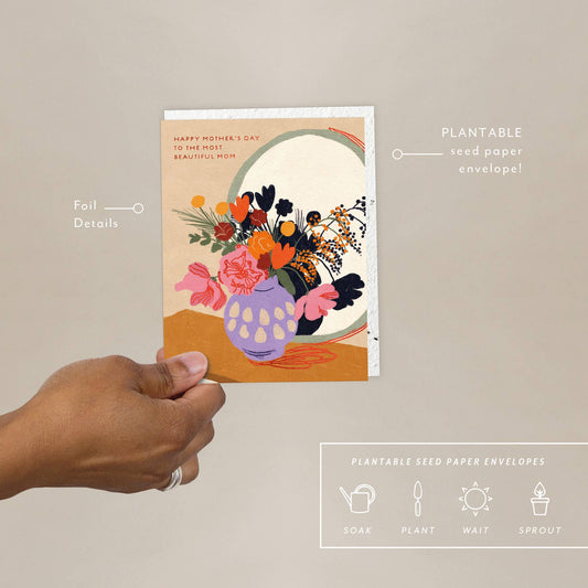 Most Beautiful Mom Card