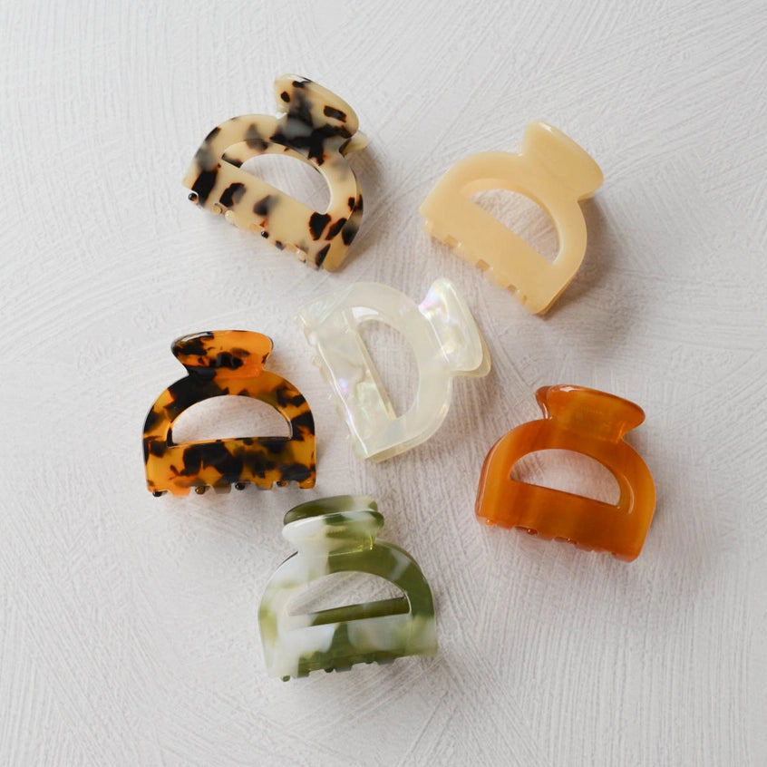 Pouch Hair Claw | Cookie Mix