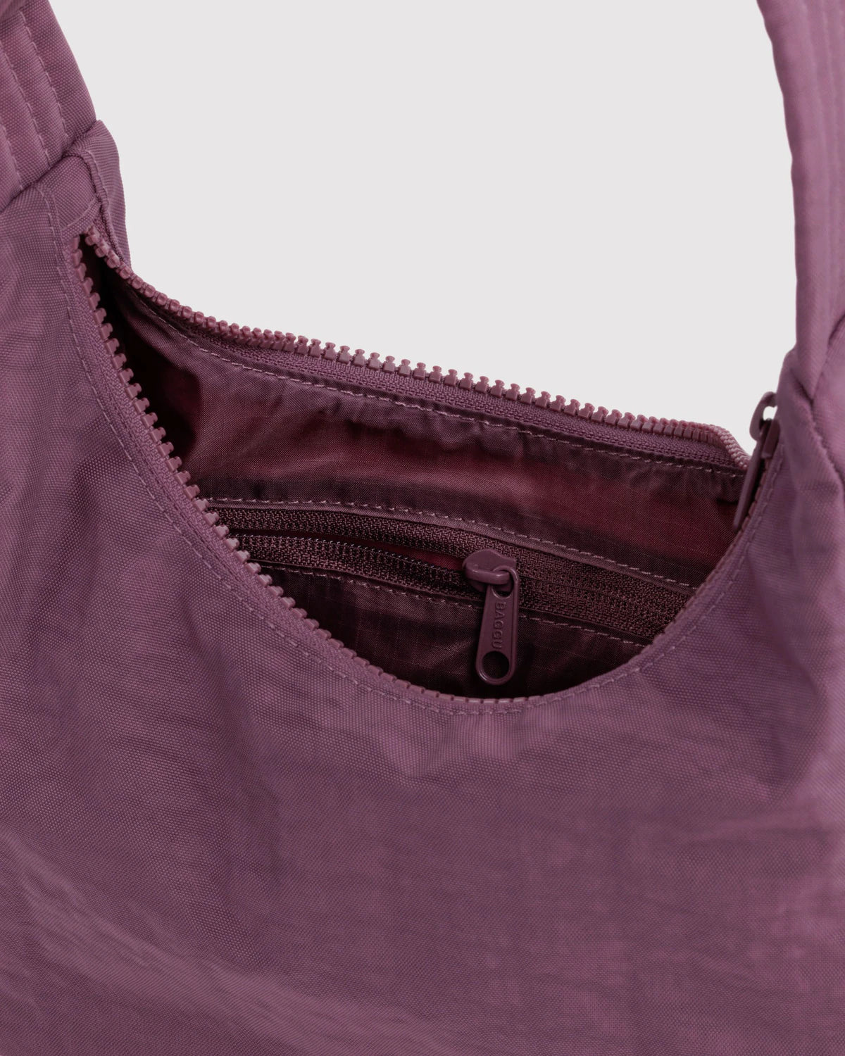 Mini Nylon Shoulder Bag | Wild Plum