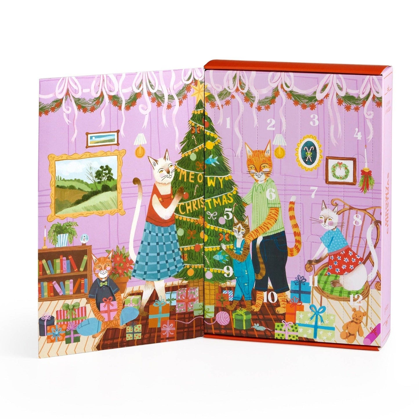 Meowy Christmas 12 Days of Puzzles | 500 Piece Countdown Puzzle