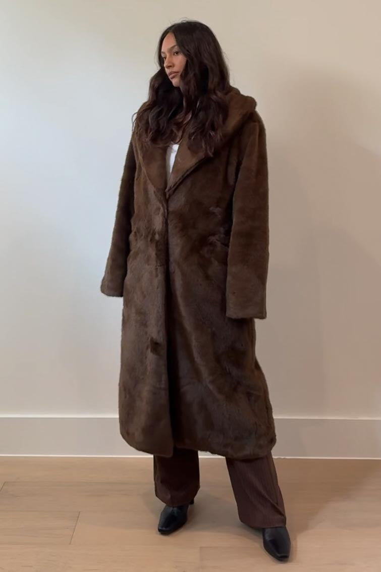 Elizabeth Faux Fur Coat