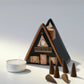 Nordic Cabin Incense + Tea Light Holder