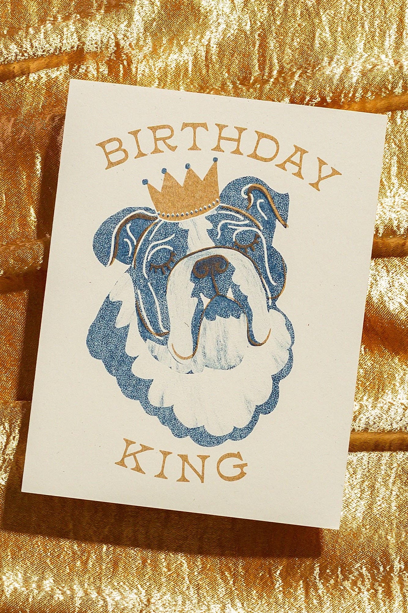 Birthday King Card