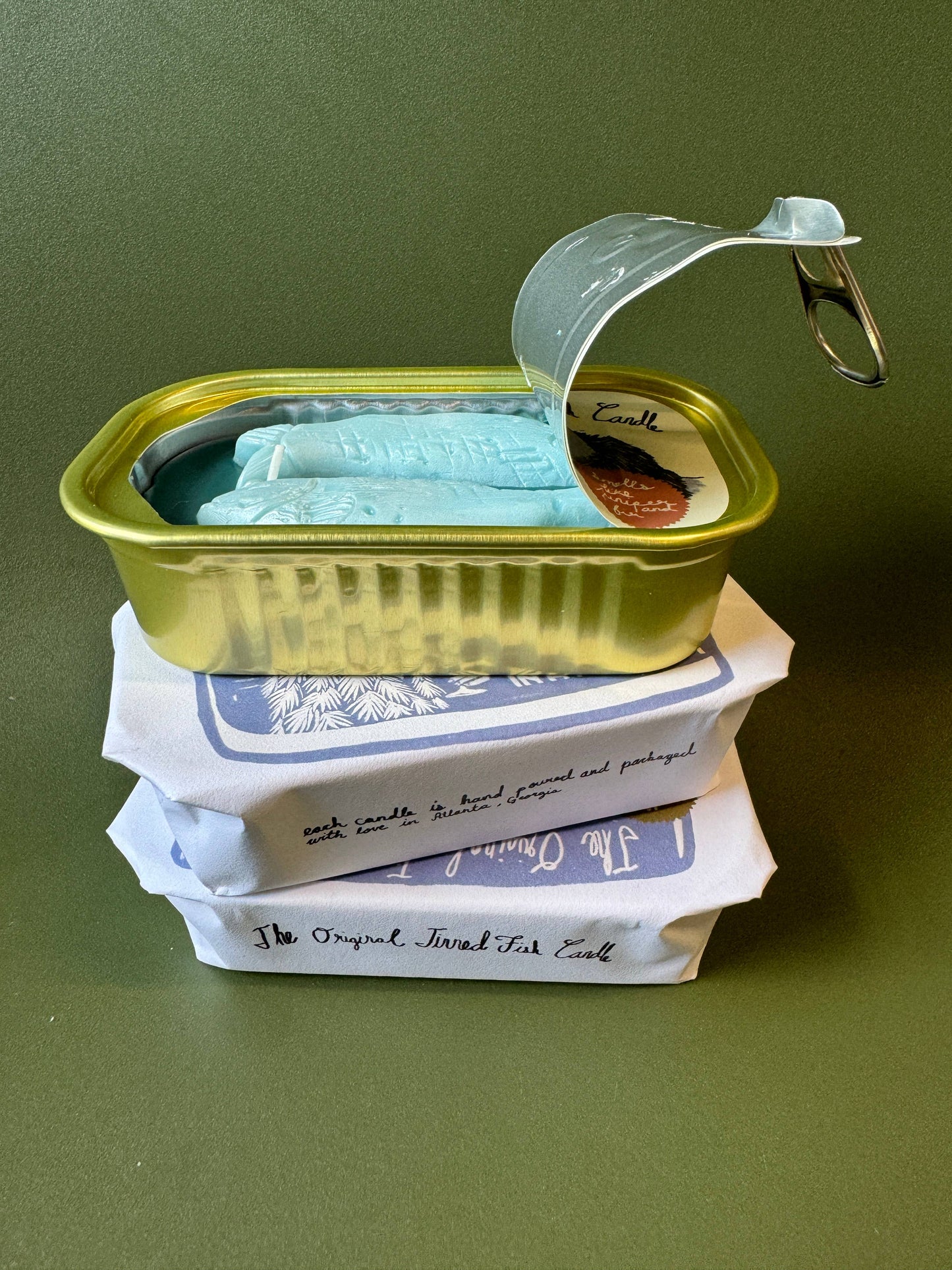 Tinned Fish Candle | Juniper and Fraser Fir