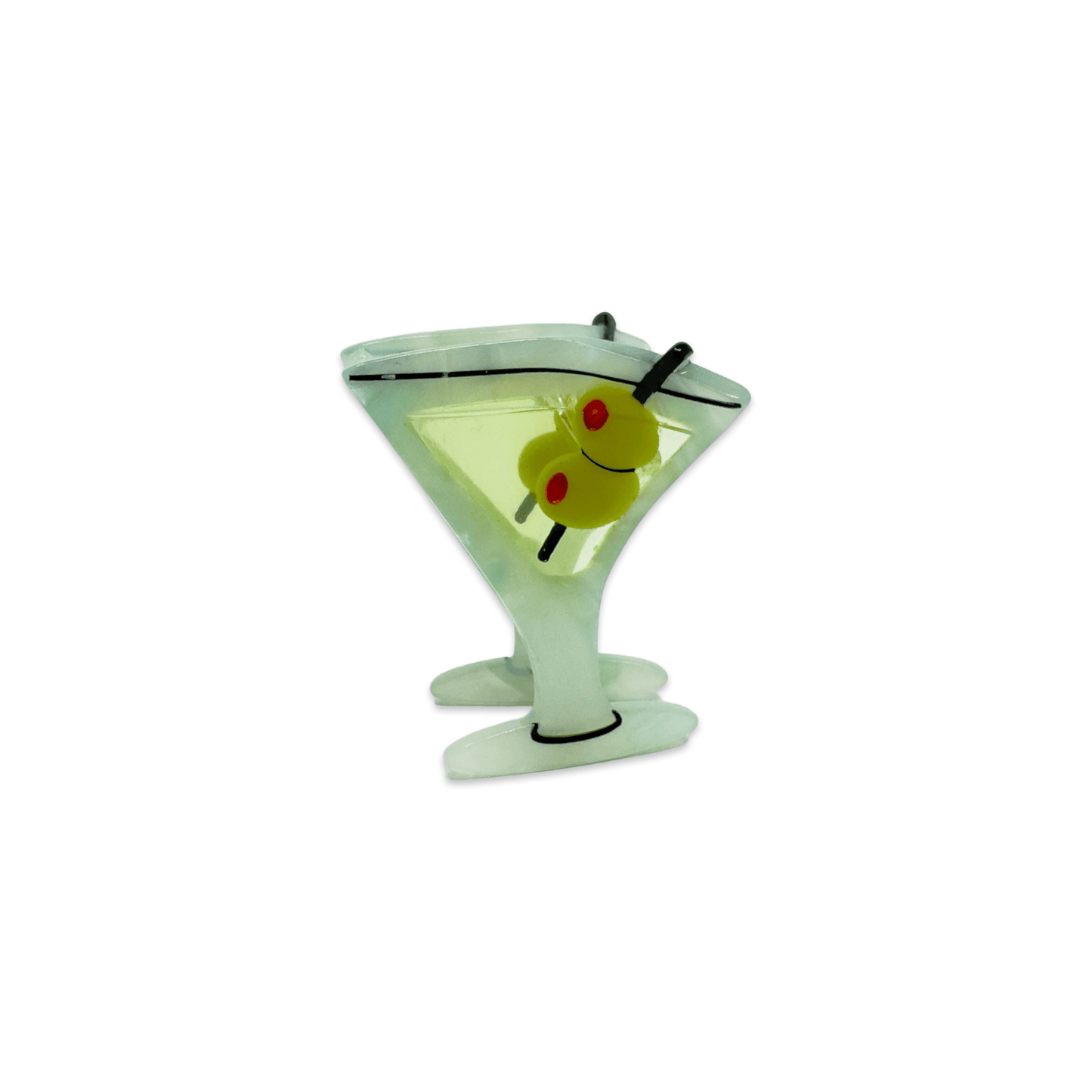 Mini Martini Hair Claw