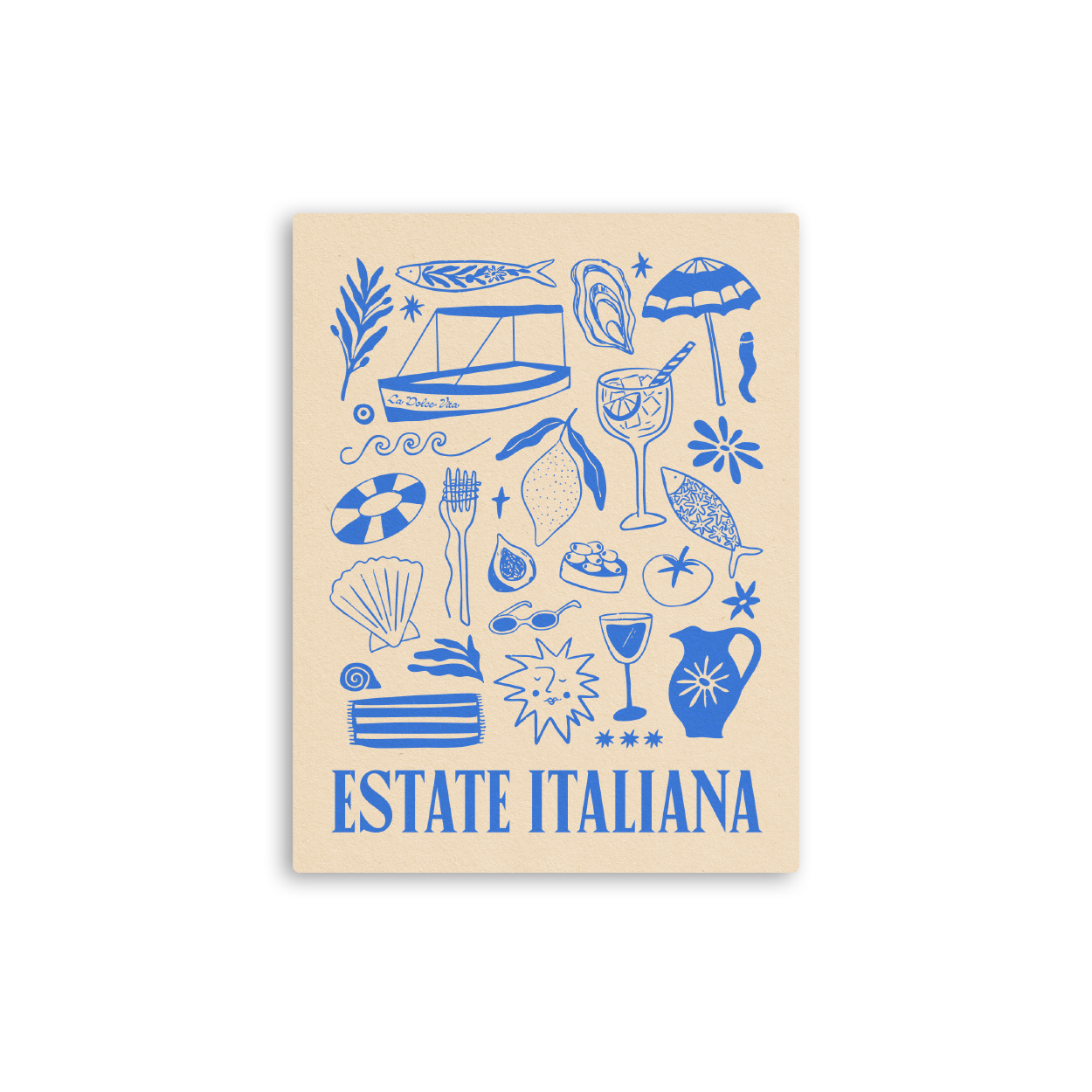 Italian Summer Sticker