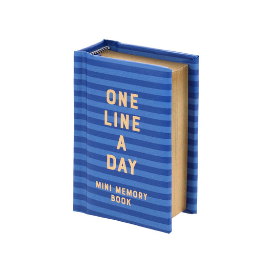 Mini One Line a Day | Navy Stripes