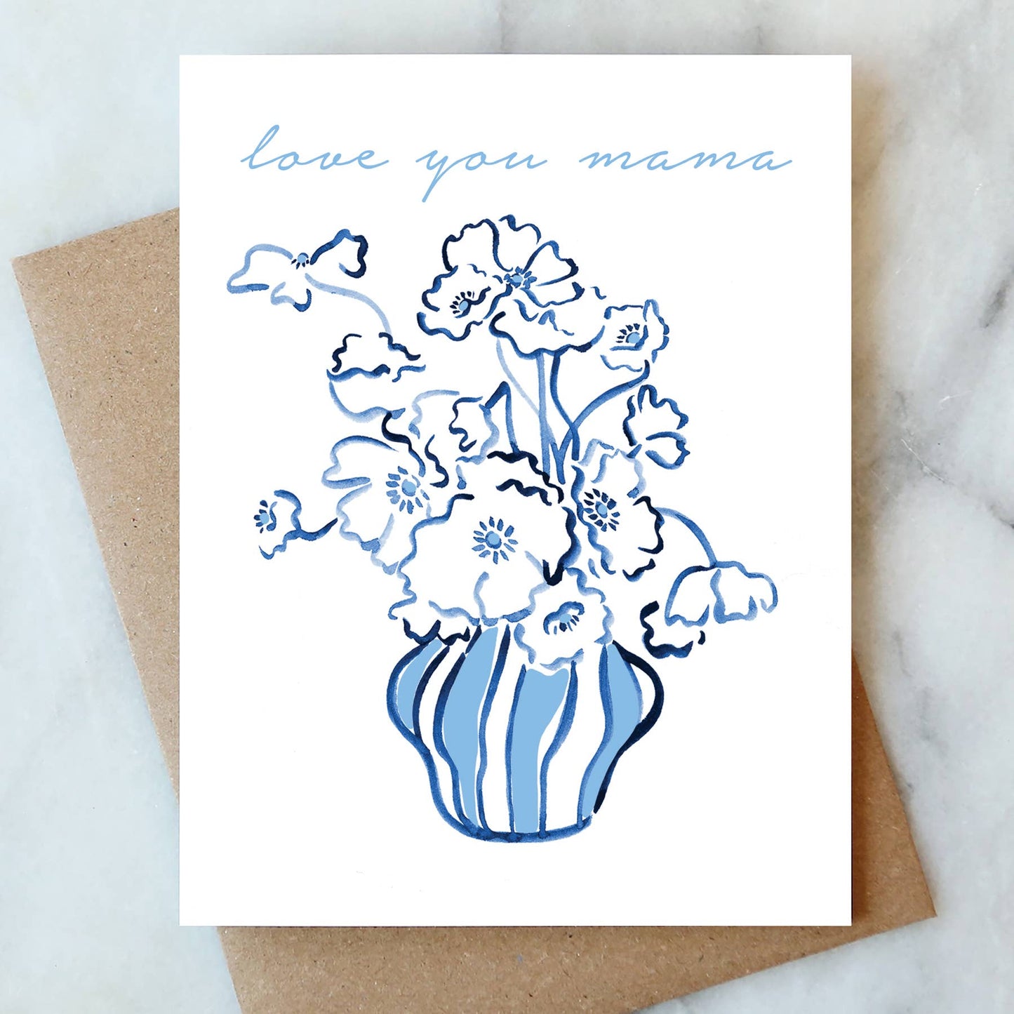 Love You Mama Card