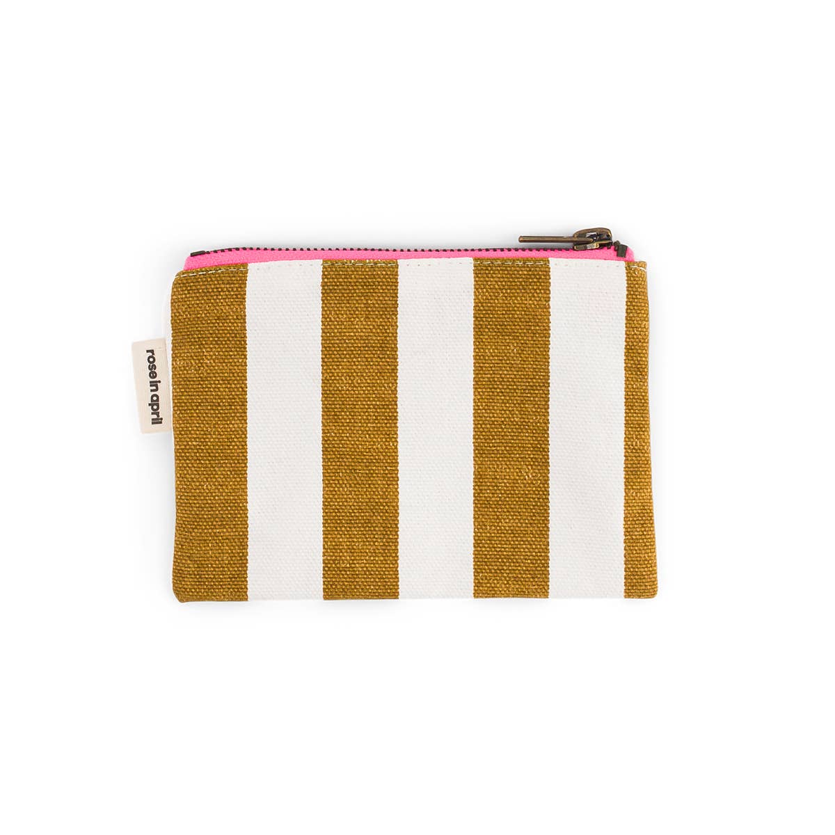 Marie Coin Purse | Caramel + Ecru