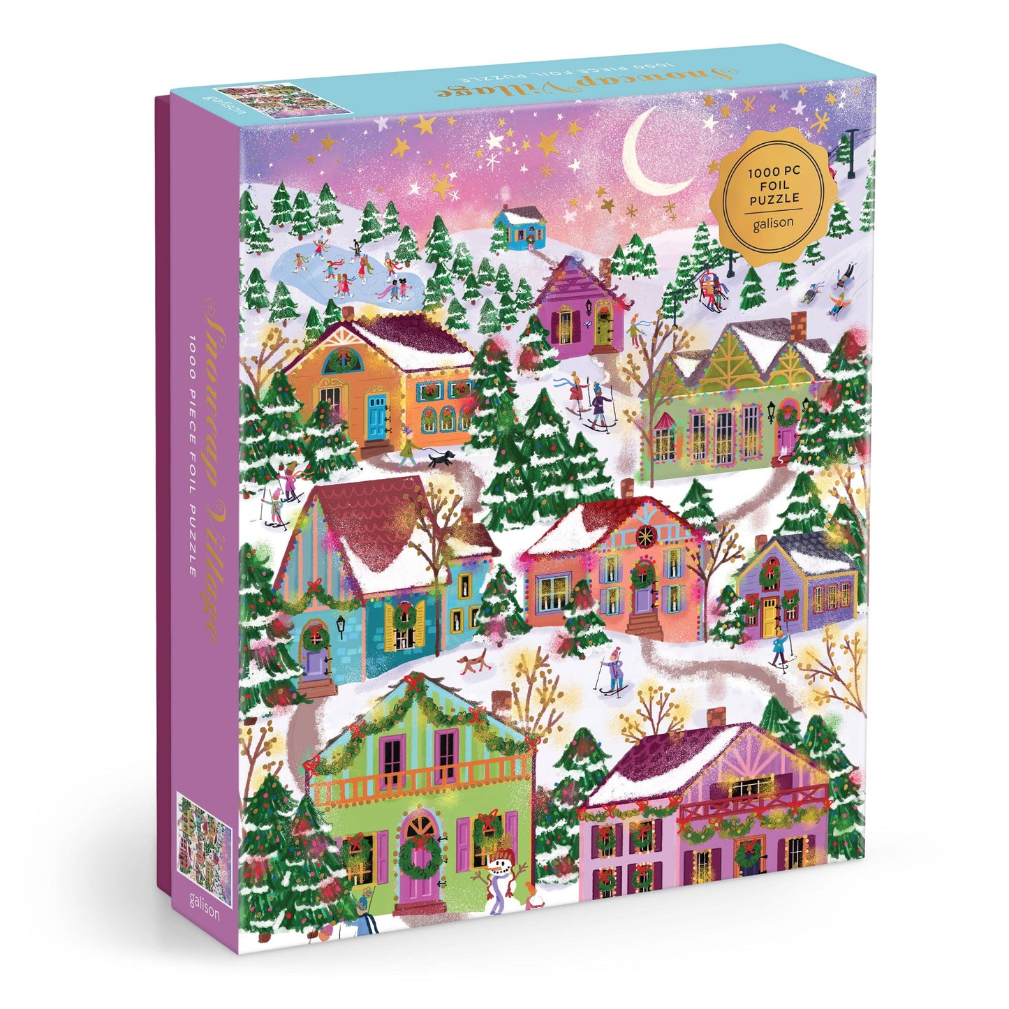 Snowcap Village | 1000 Piece Foil Puzzle