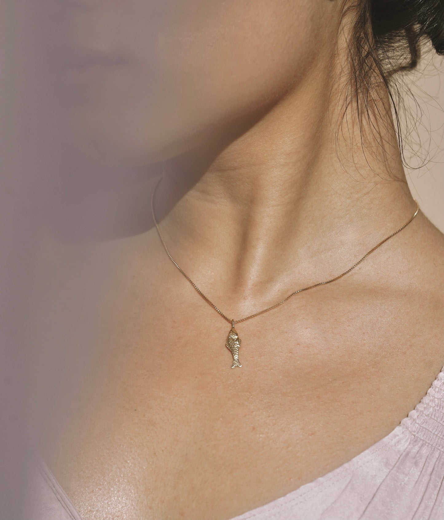 Pescadero Necklace | 20" Box Chain