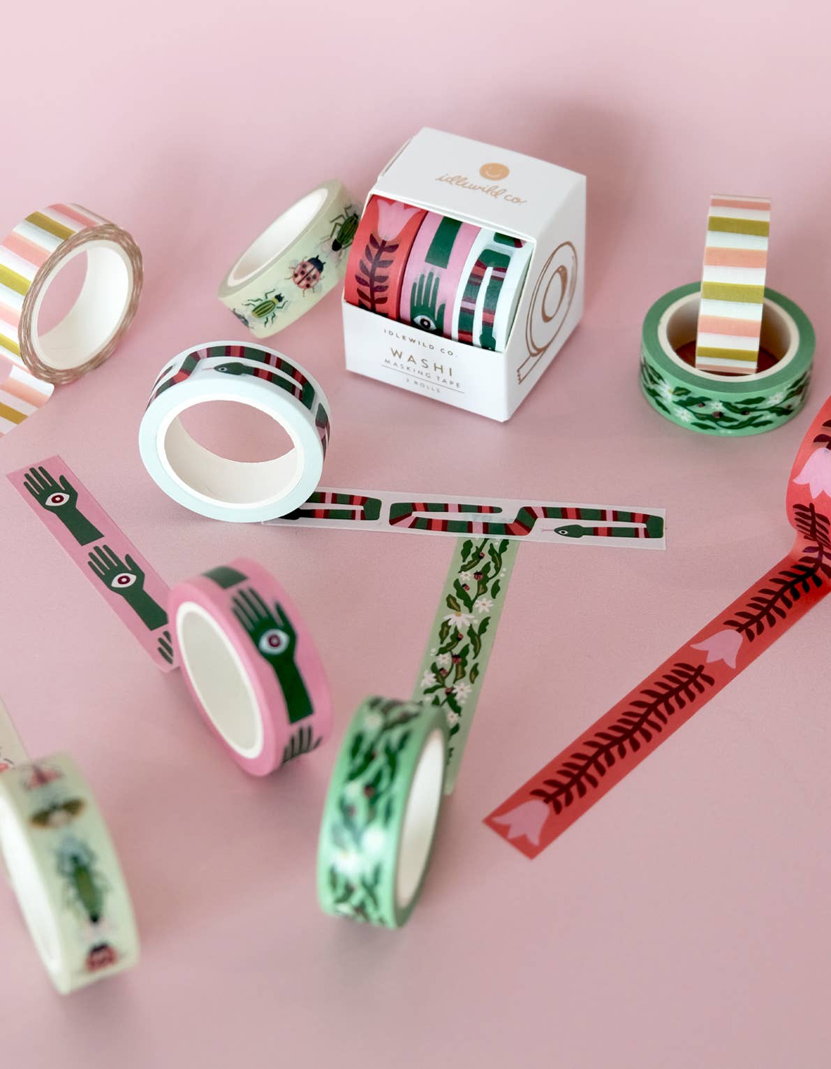 Washi Tape Set | Entomologist Garden