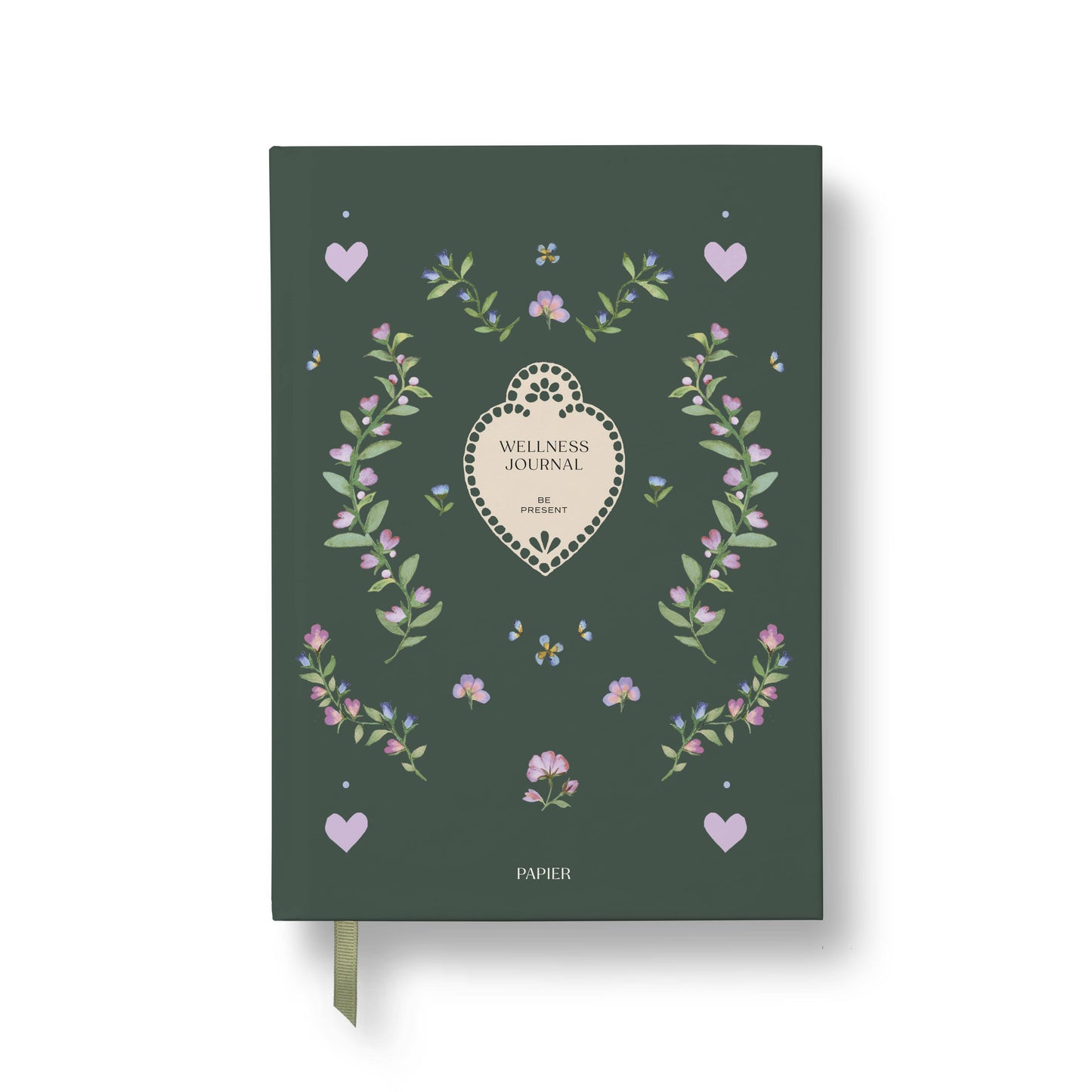 Pressed Flowers Guided Wellness Journal