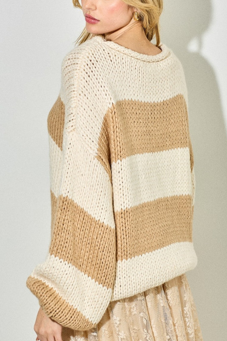 College Hill Stripe Sweater