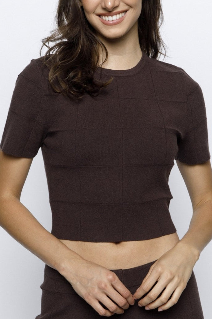 Chocolate Bar Sweater Top