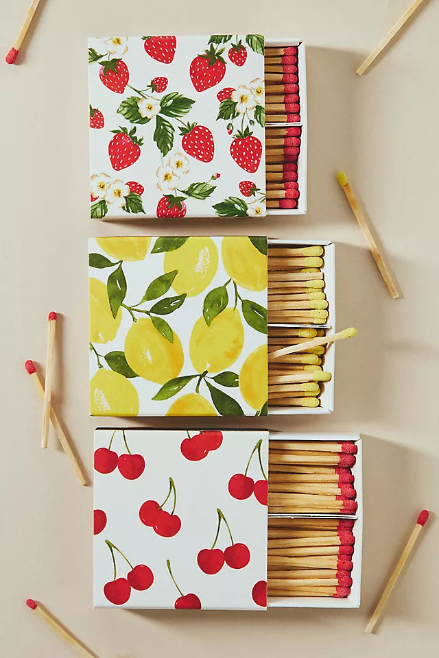 Strawberries Matchbox
