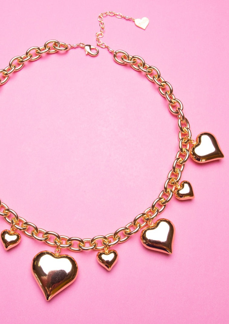 Juicy Heart Chain Necklace