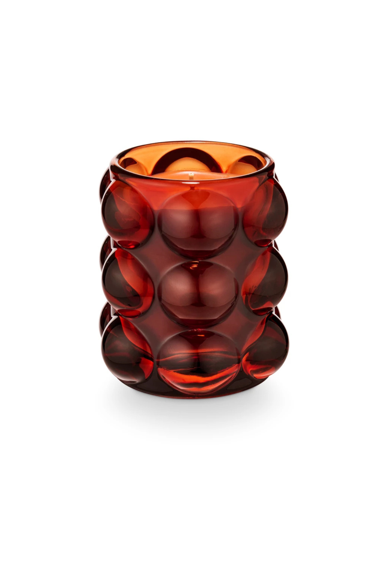 Gilded Citrus Glacé Glass Candle