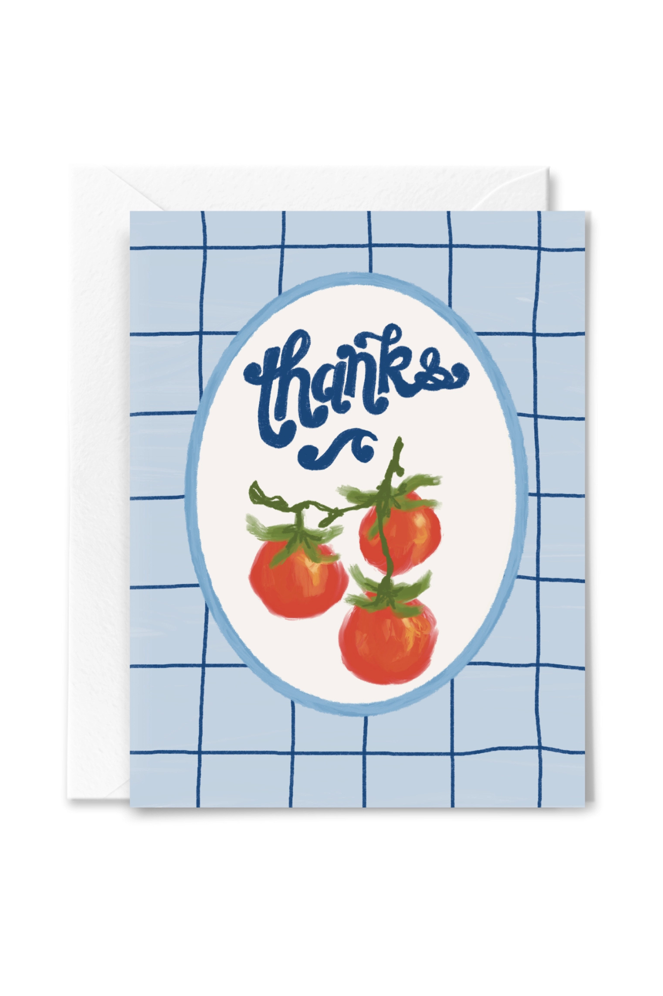 Tomato Thanks Card