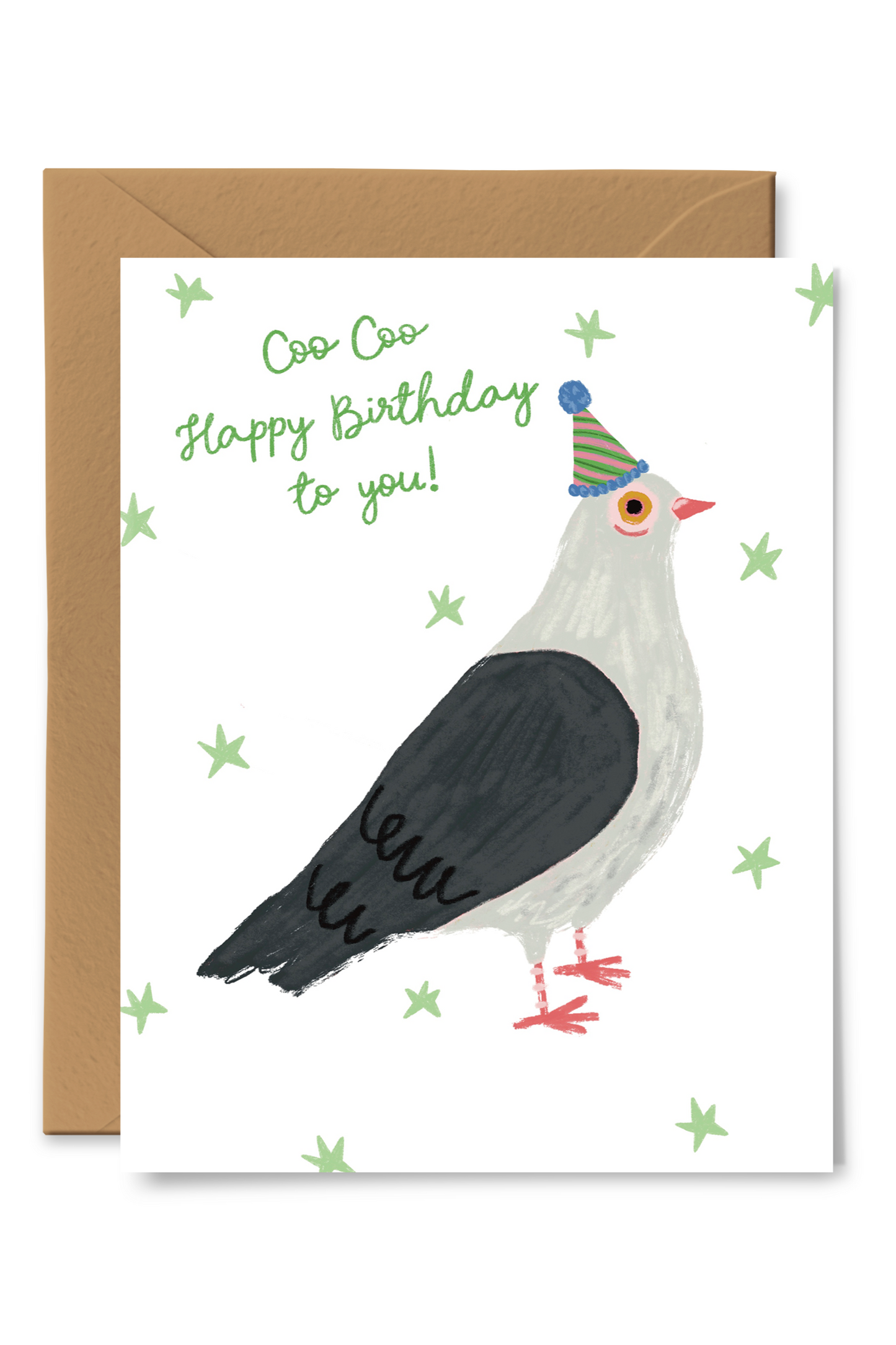 Coo Coo Birthday Pigeon Card