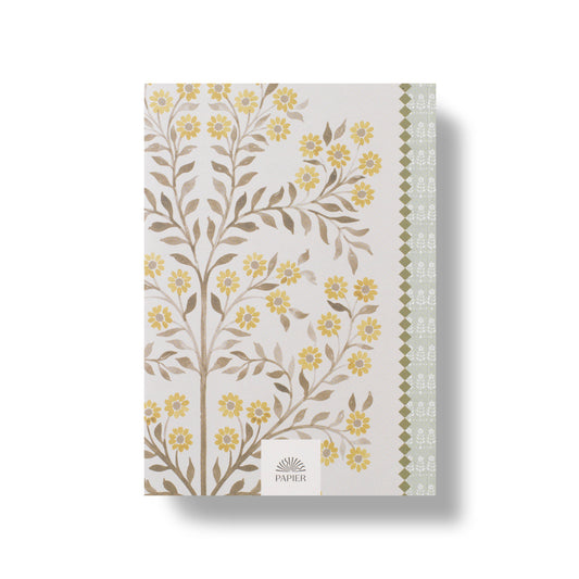 Softcover Lined Notebook | Floral Collage