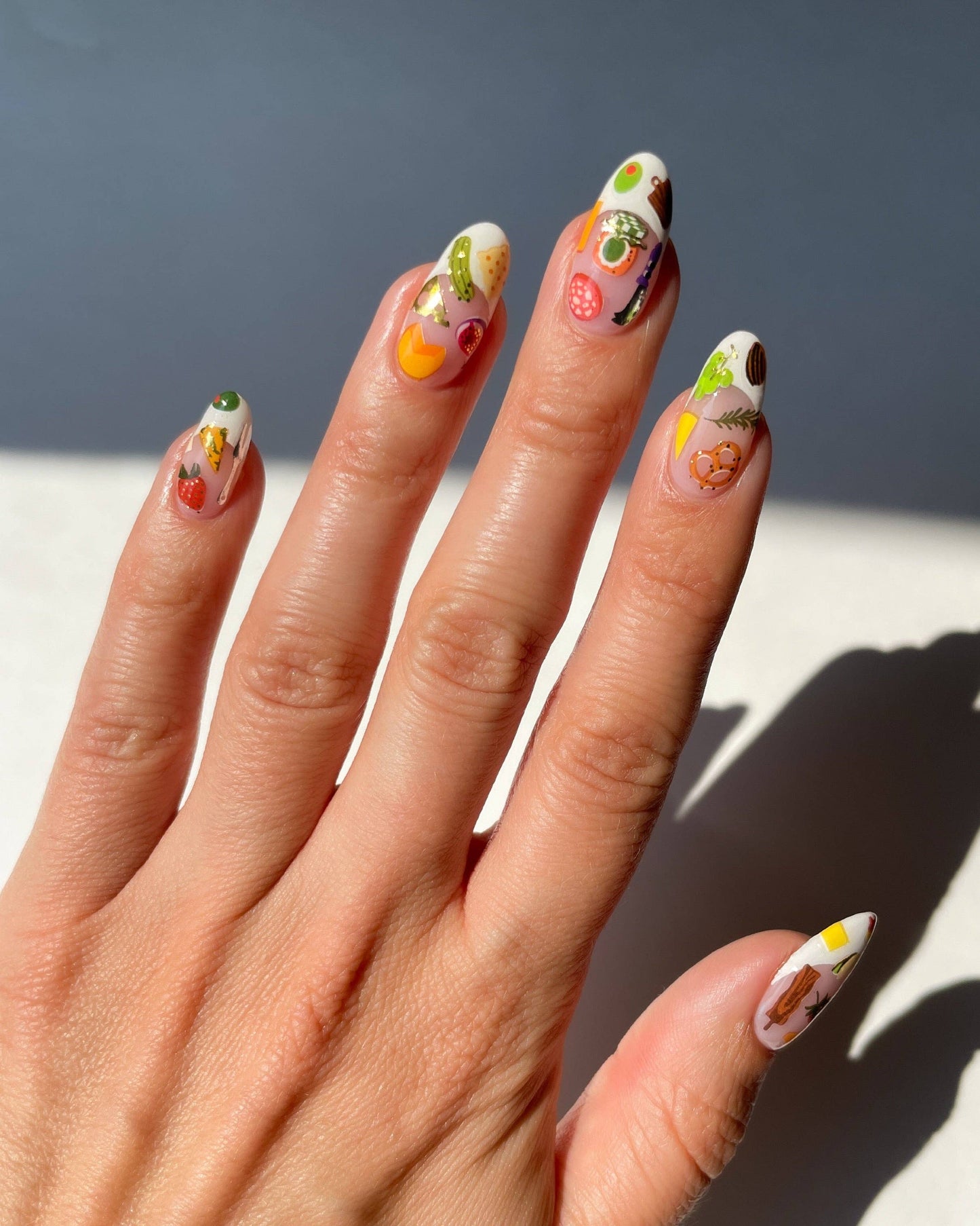 Nail Art Stickers | Charcuterie