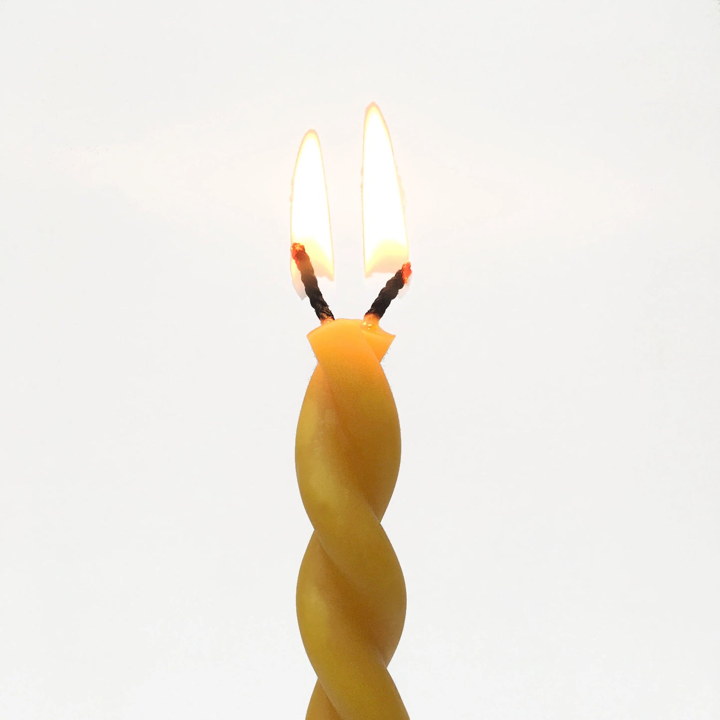 Twin Flame Taper Candles | Set of 2