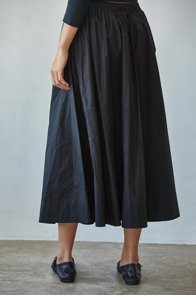 Lilith Midi Skirt | Black