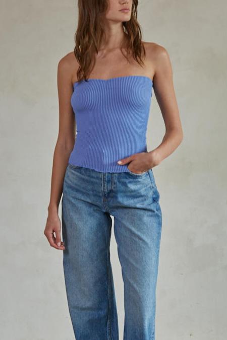 Heartthrob Tube Top | Coastal Blue