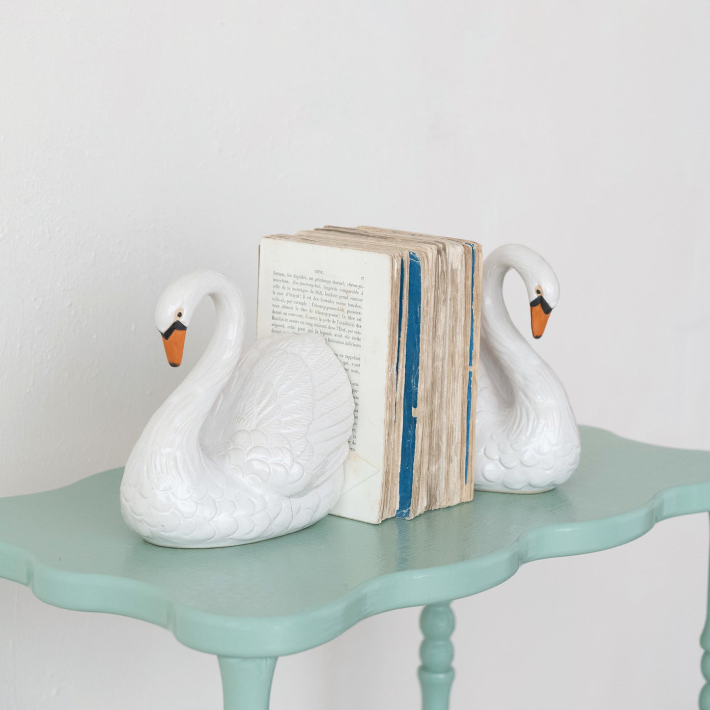 Swan Bookends