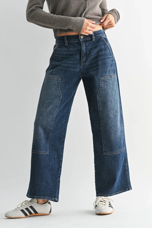 The Garden Patch Denim | Dark Wash