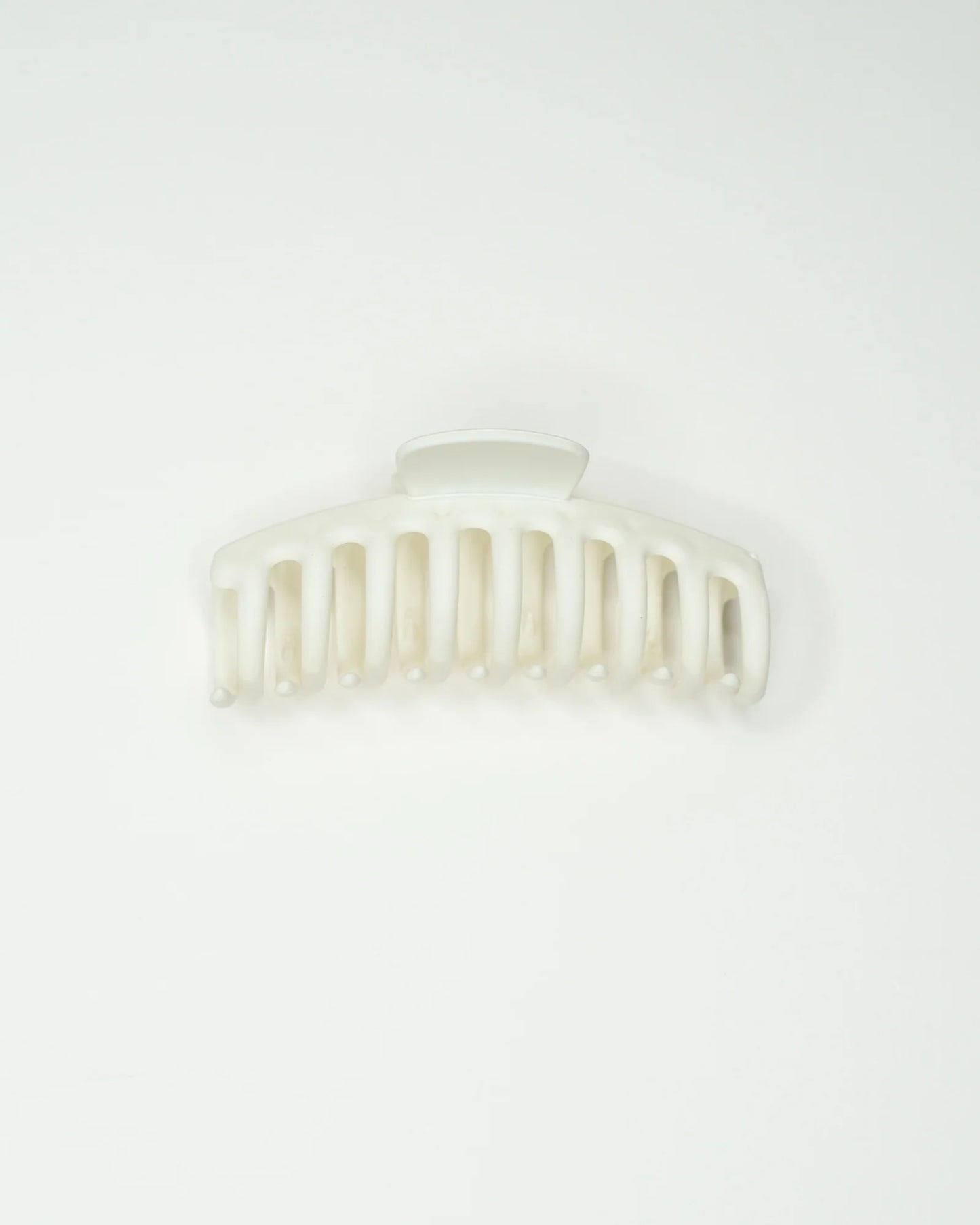 Pastel Hair Claw | White