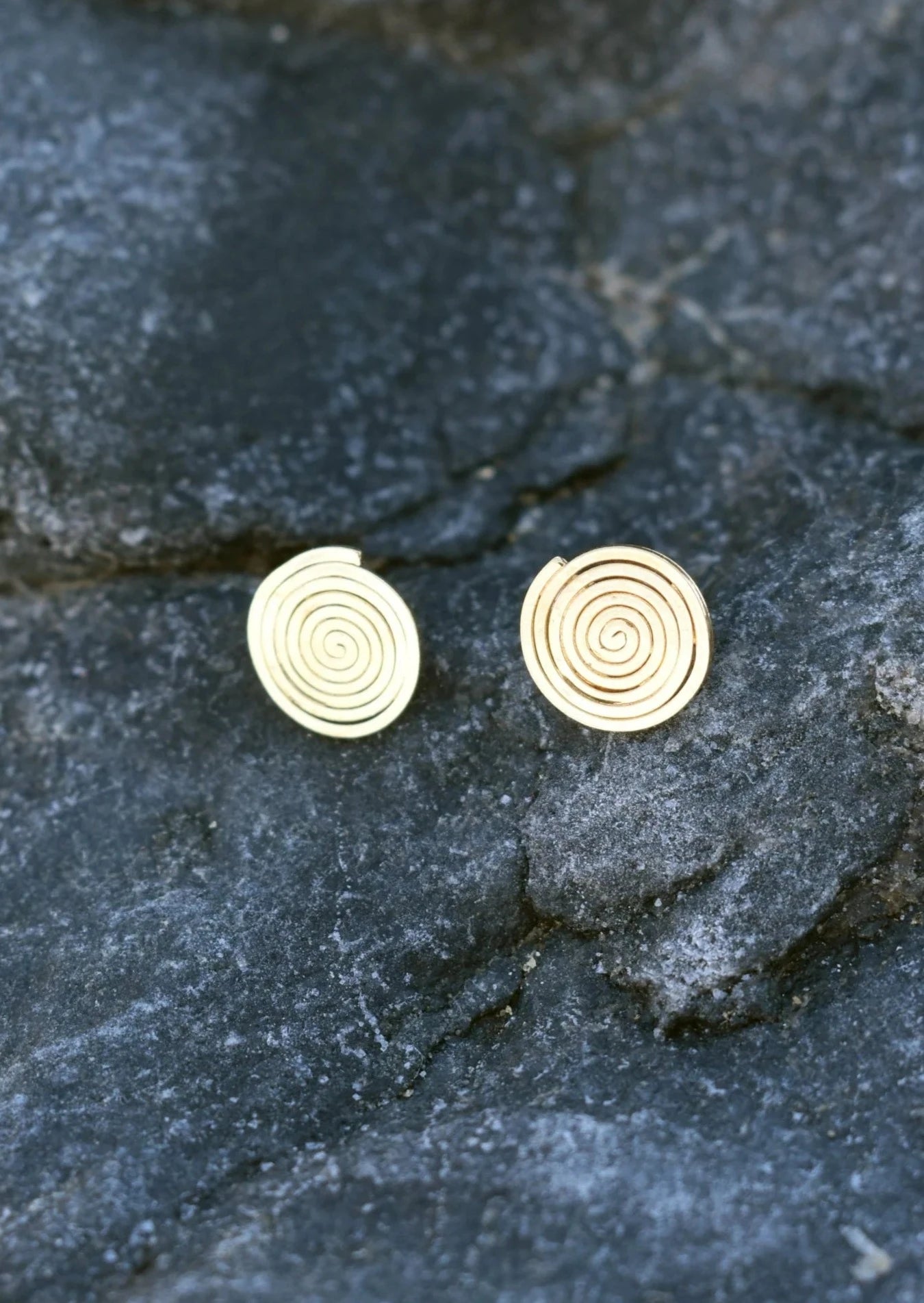 The Spiral Stud Earrings