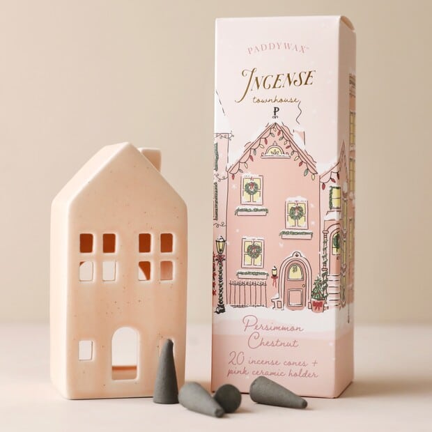 Townhouse Incense Burner | Persimmon Chestnut