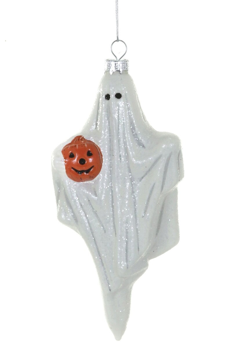 A Happy Haunting Ornament | White
